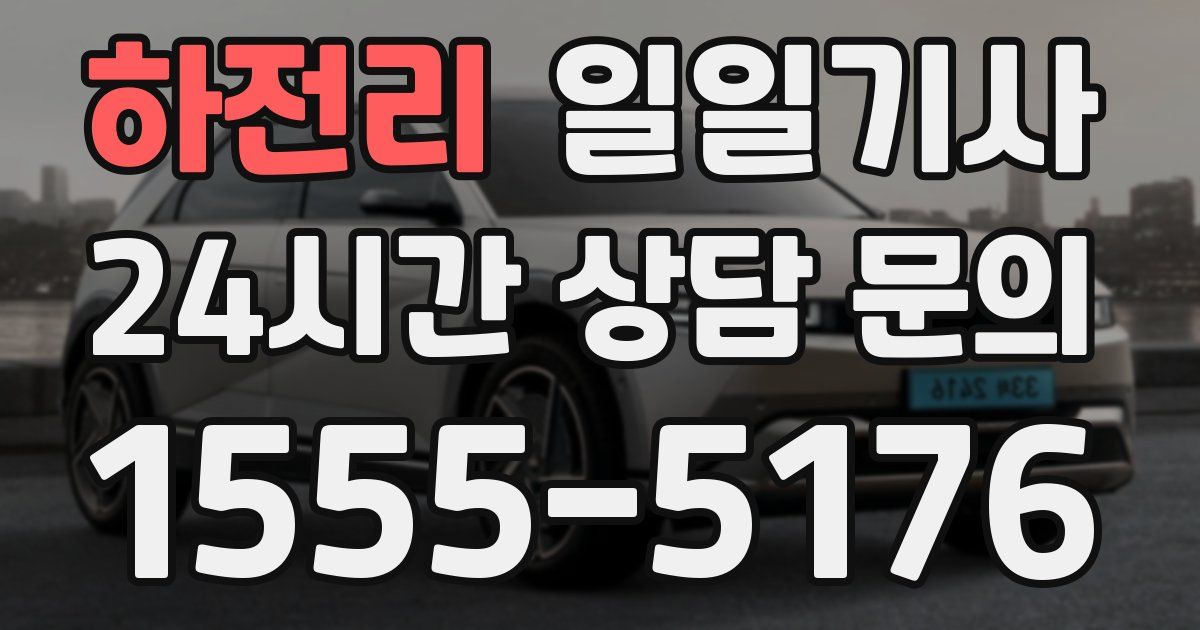 일일대리기사