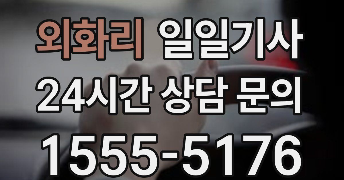 일일대리기사