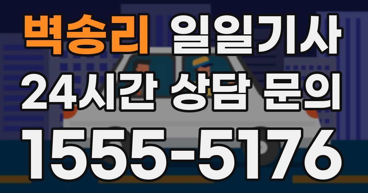 일일대리기사