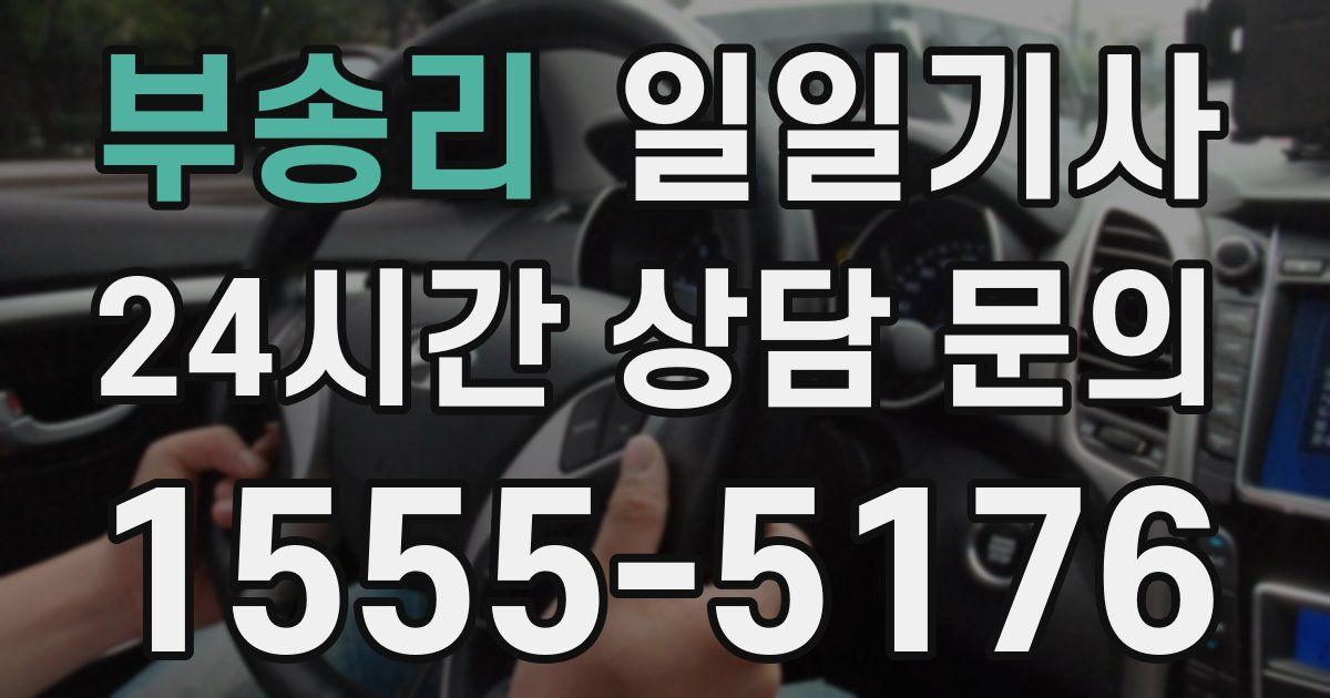 일일대리기사