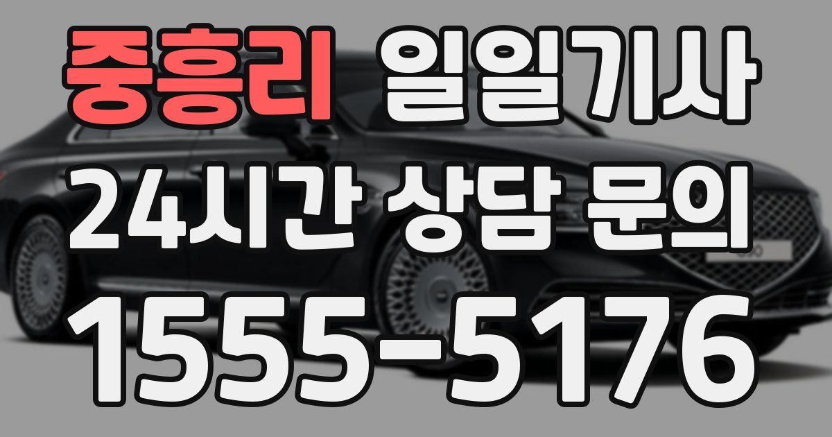 일일대리기사