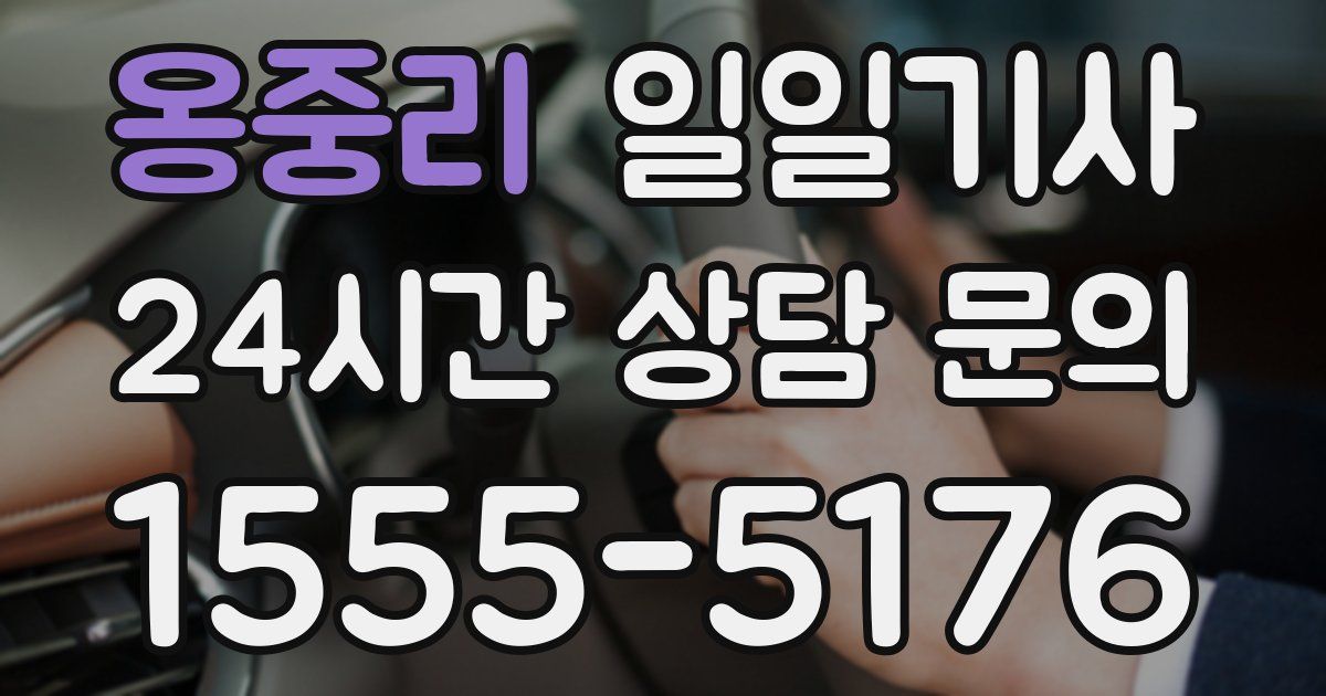 일일대리기사