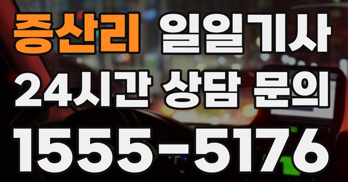 일일대리기사