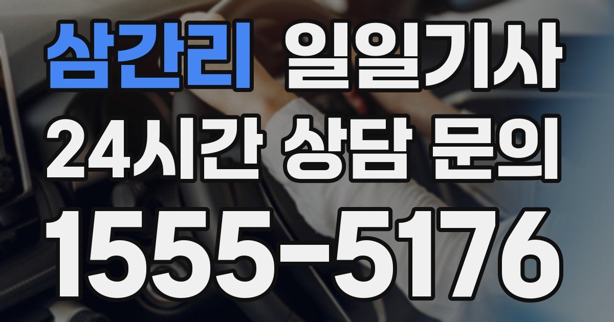 일일대리기사