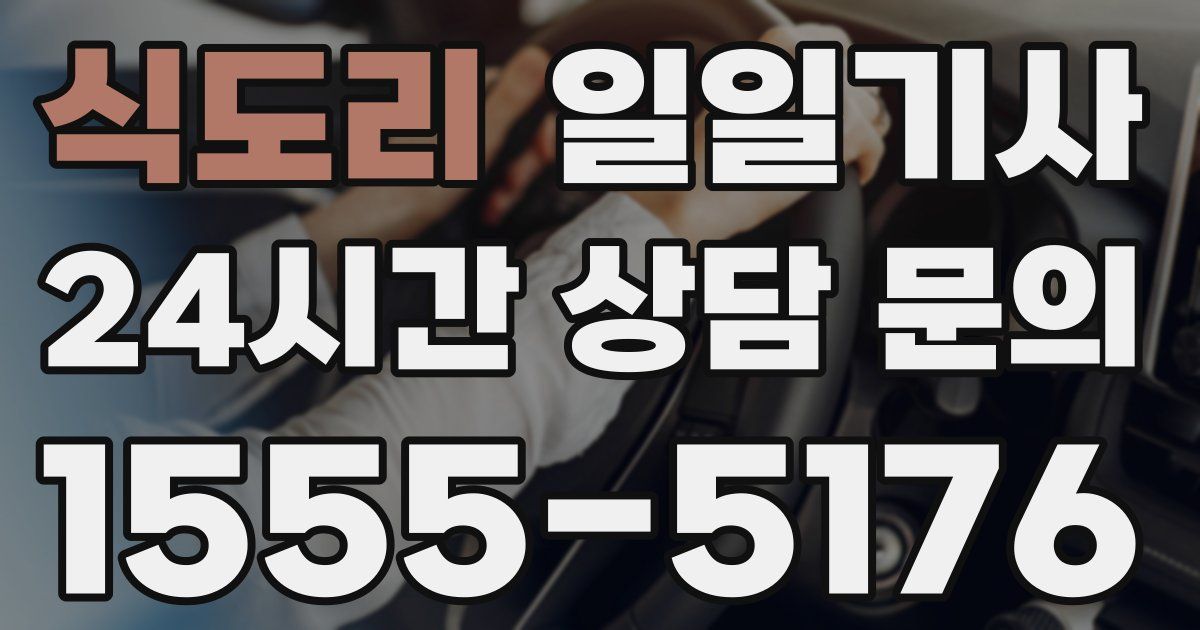 일일대리기사