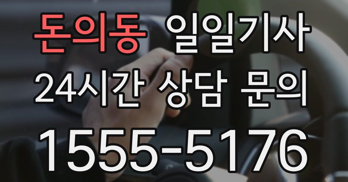 일일대리기사