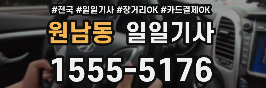 원남동 일일기사