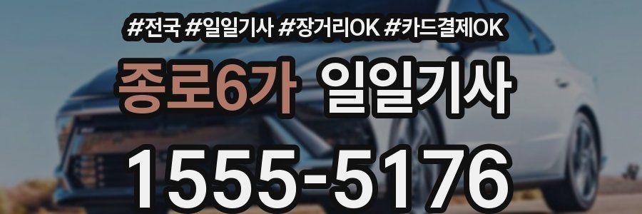 종로6가 일일기사