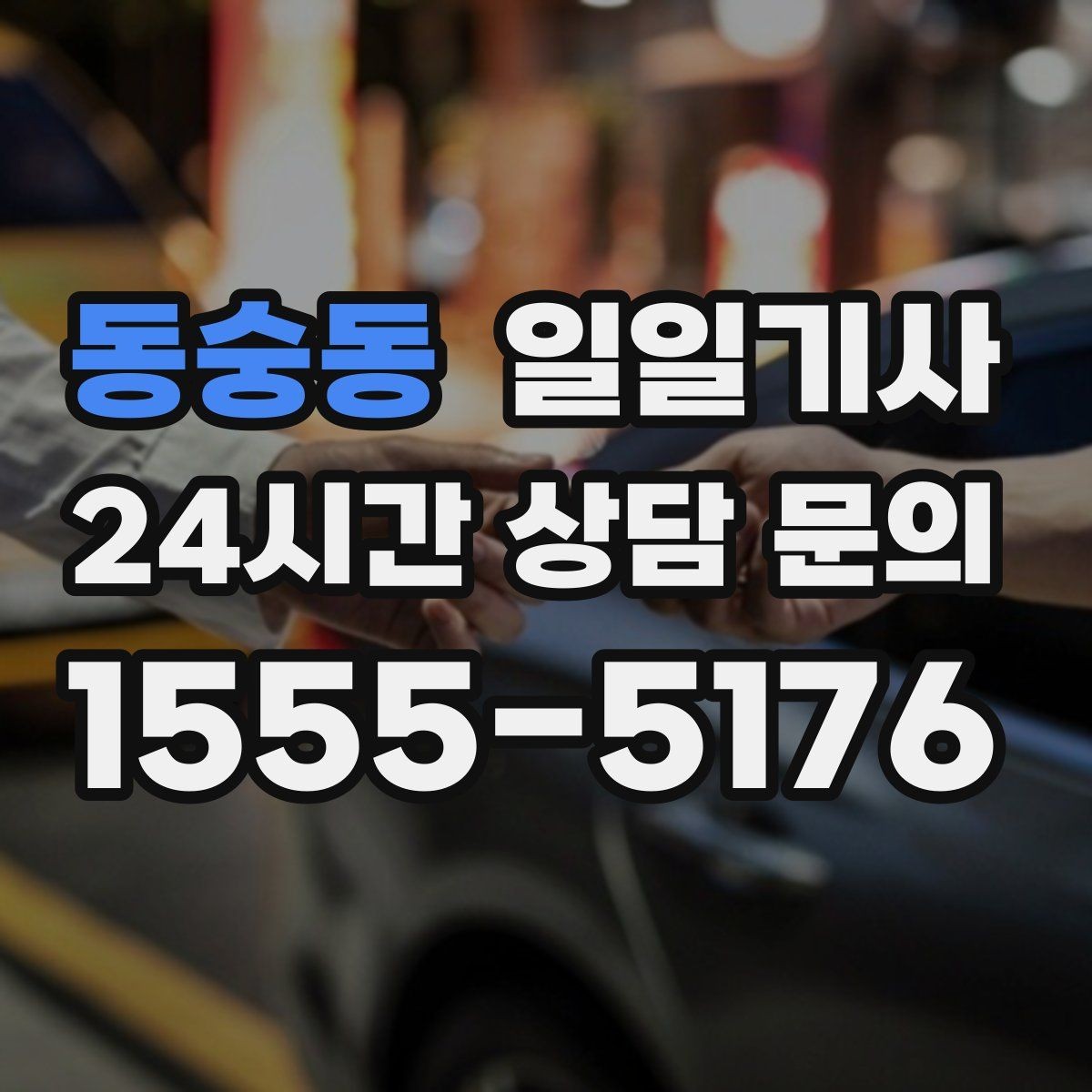 동숭동 일일기사 수도권 다중 경유 전담