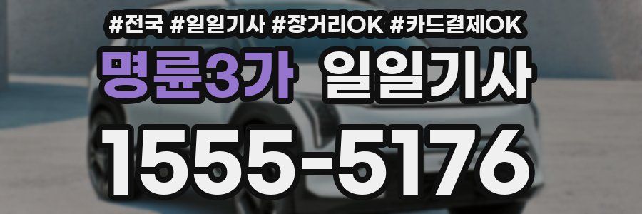 명륜3가 일일기사