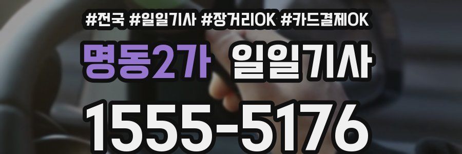 명동2가 일일기사