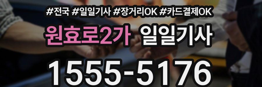 원효로2가 일일기사