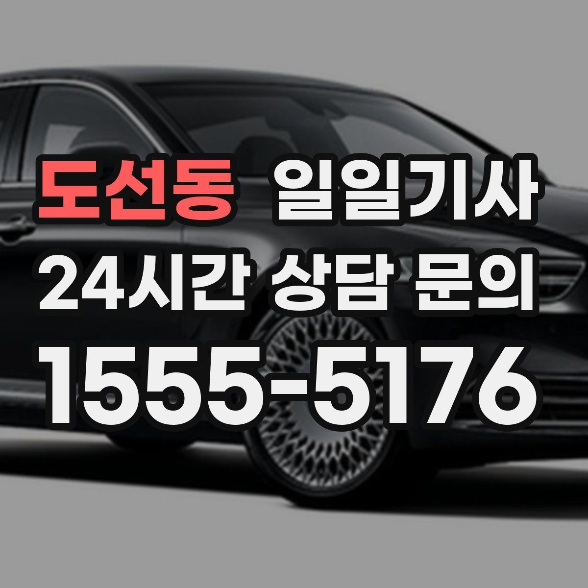 도선동 일일기사 어르신 병원 동행으로 안심 이동