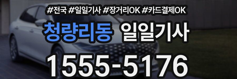 청량리동 일일기사