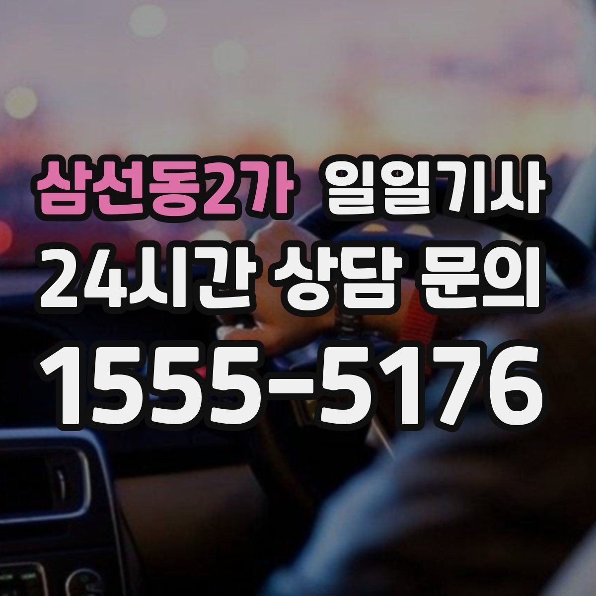 삼선동2가 일일기사 조용한 주행 안정감 제공