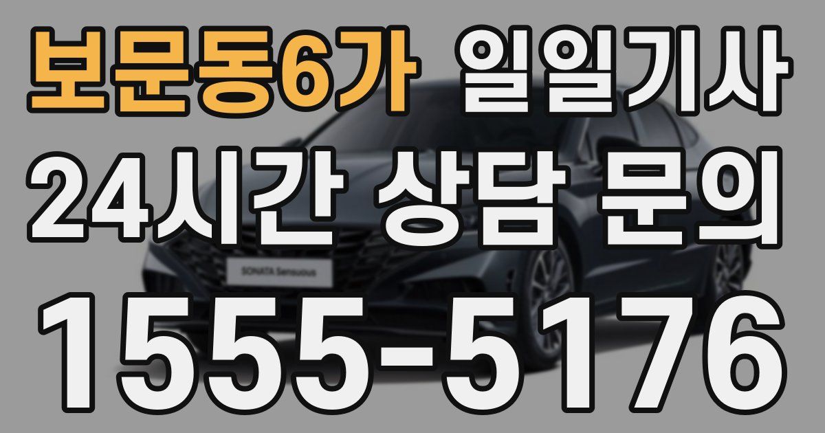 일일대리기사