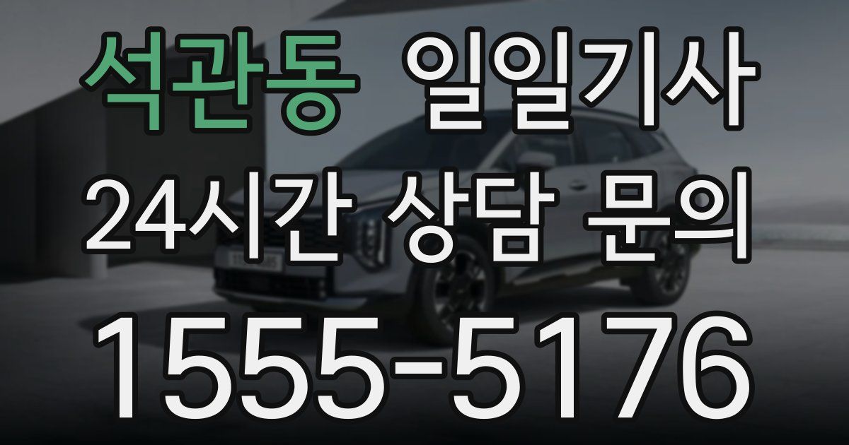 일일대리기사