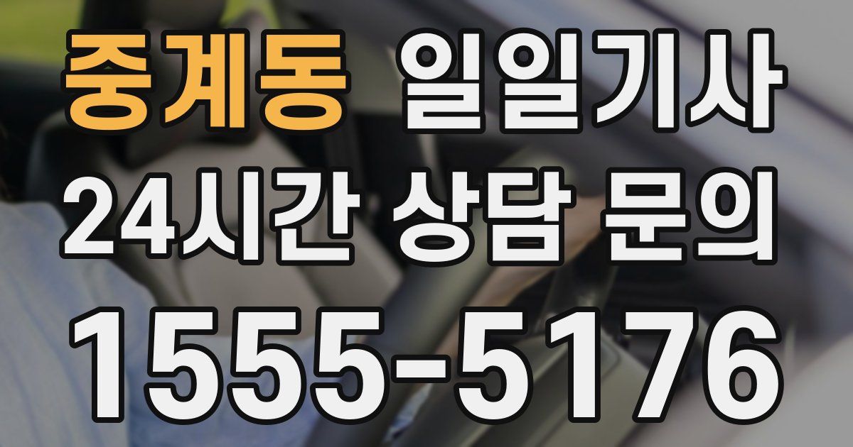 일일대리기사