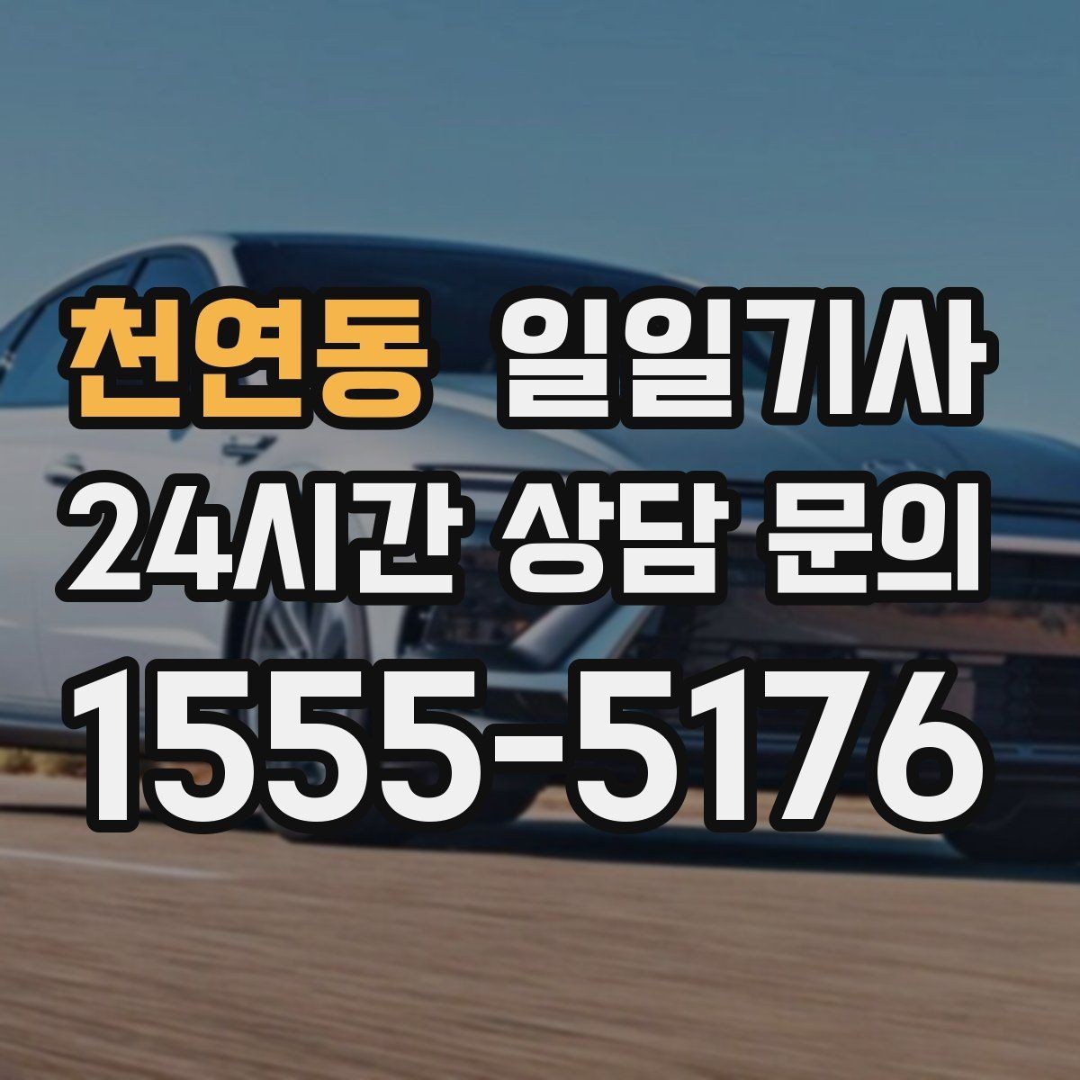 천연동 일일기사 행사 동선 주차 픽업까지