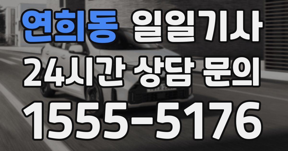 일일대리기사