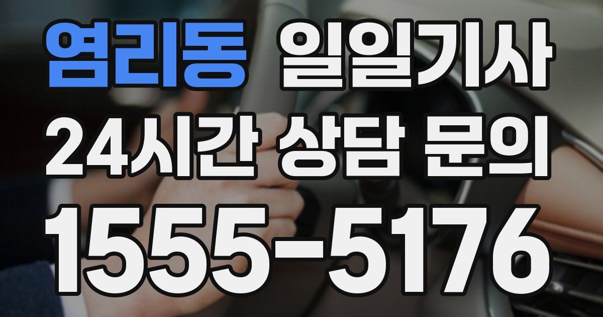 일일대리기사