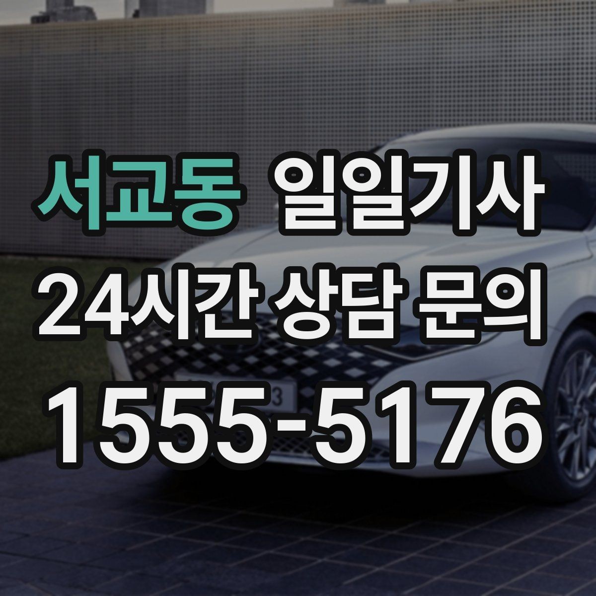 서교동 일일기사 전담 기사 일관된 동행