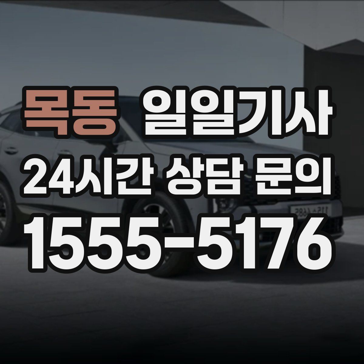 목동 일일기사 단체 라운드 왕복이 한 번에 끝