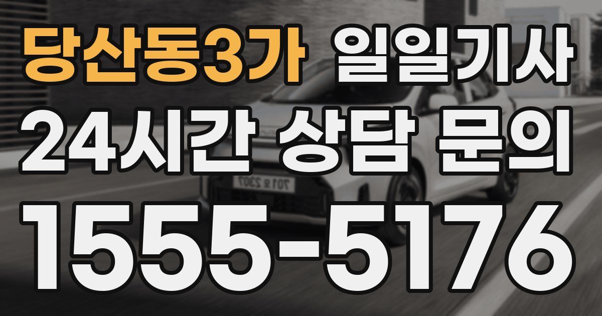 일일대리기사