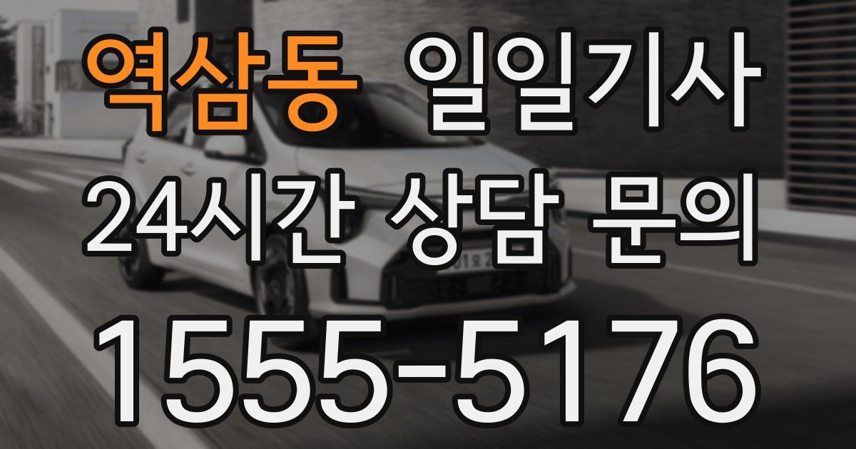 일일대리기사