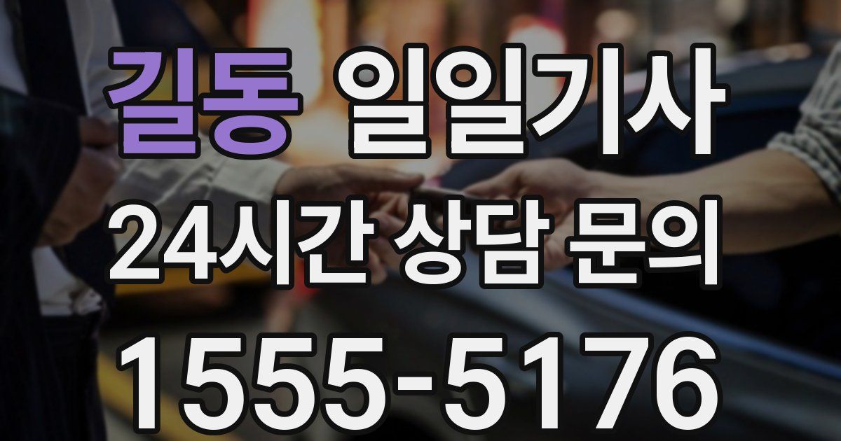 일일대리기사