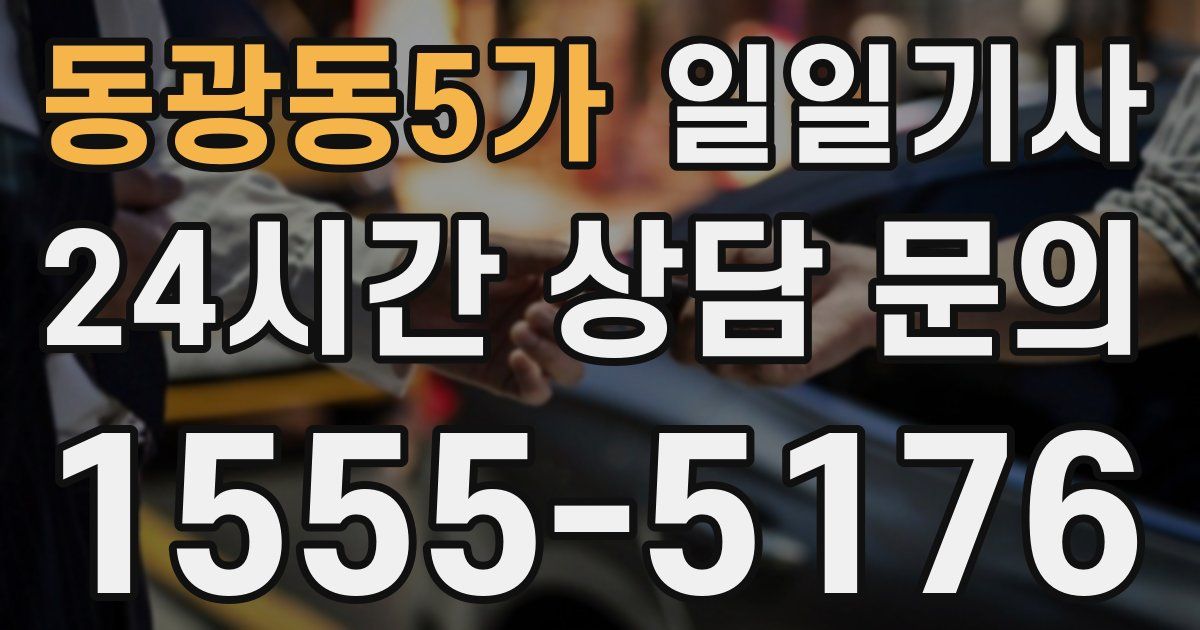 일일대리기사