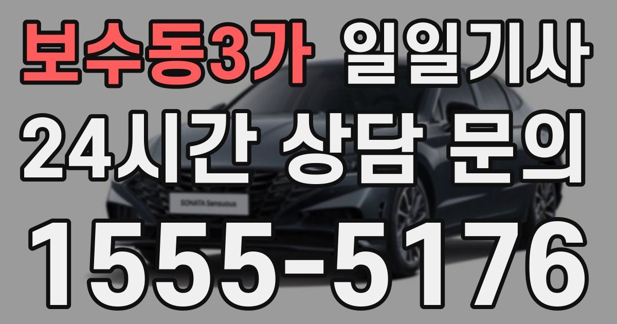 일일대리기사