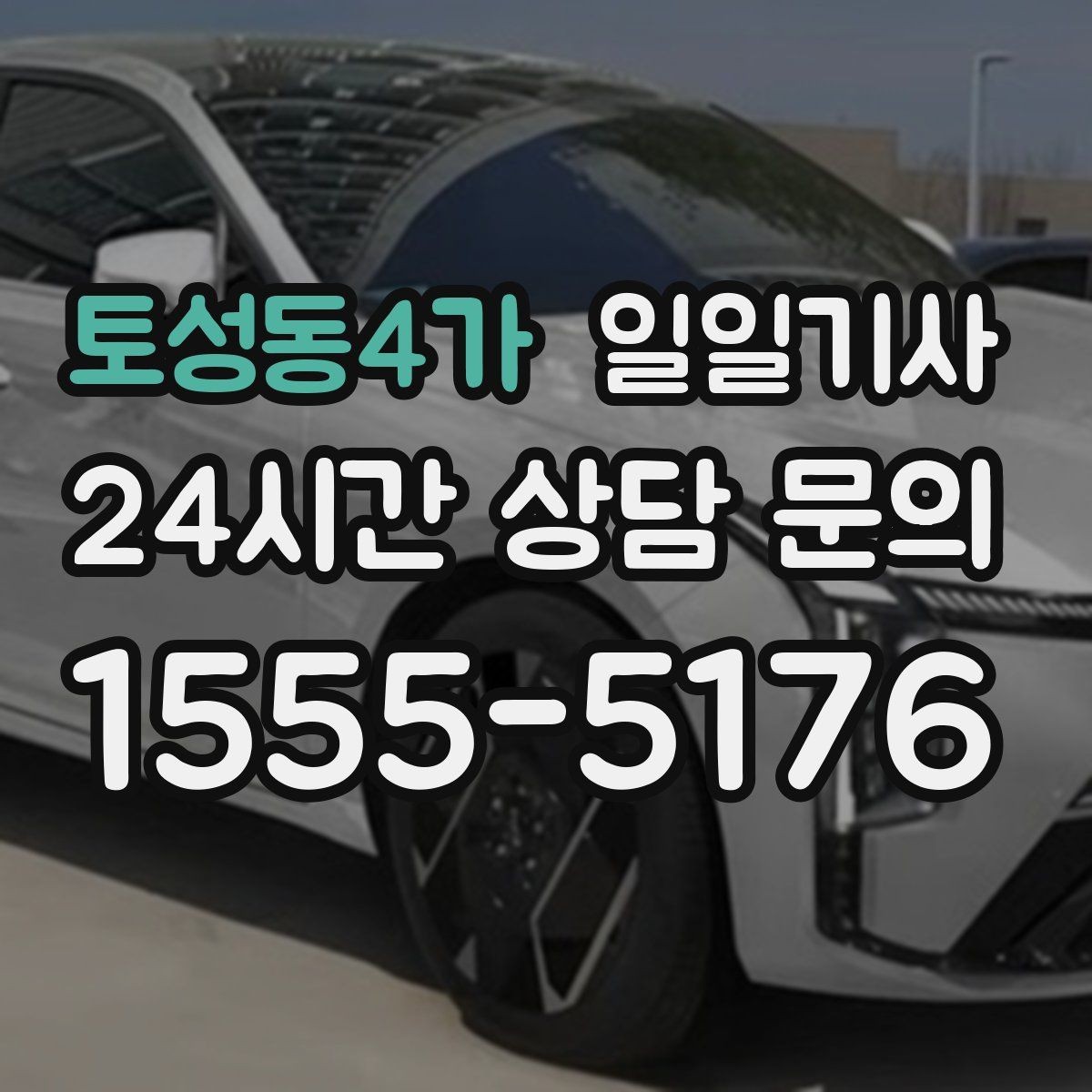 토성동4가 일일기사 종일 일정 전담 동행