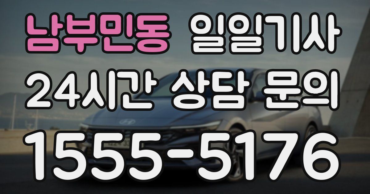 일일대리기사