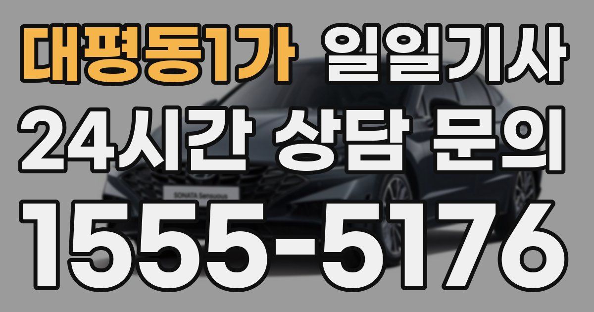일일대리기사