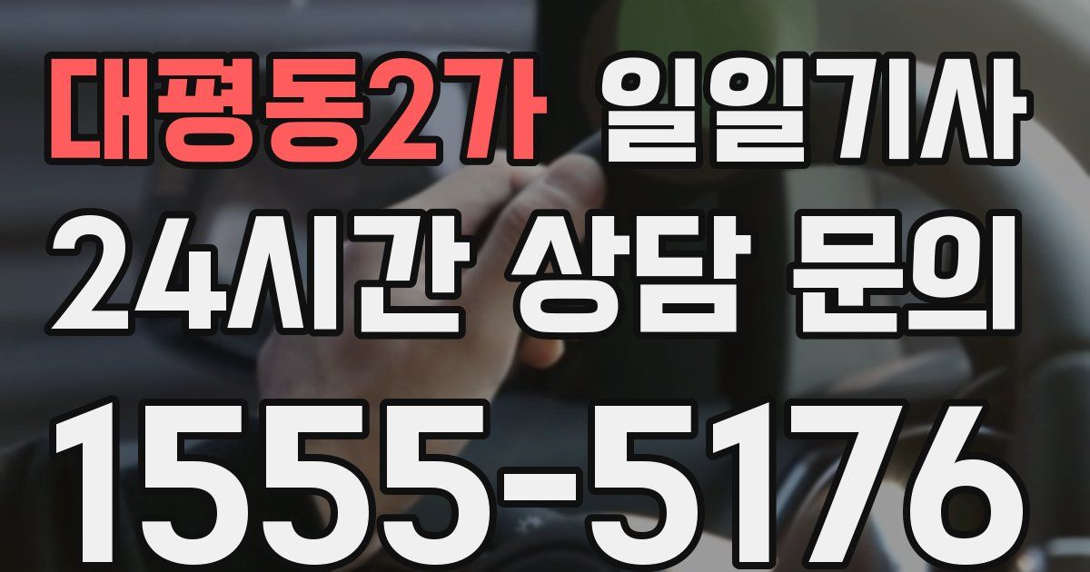 일일대리기사