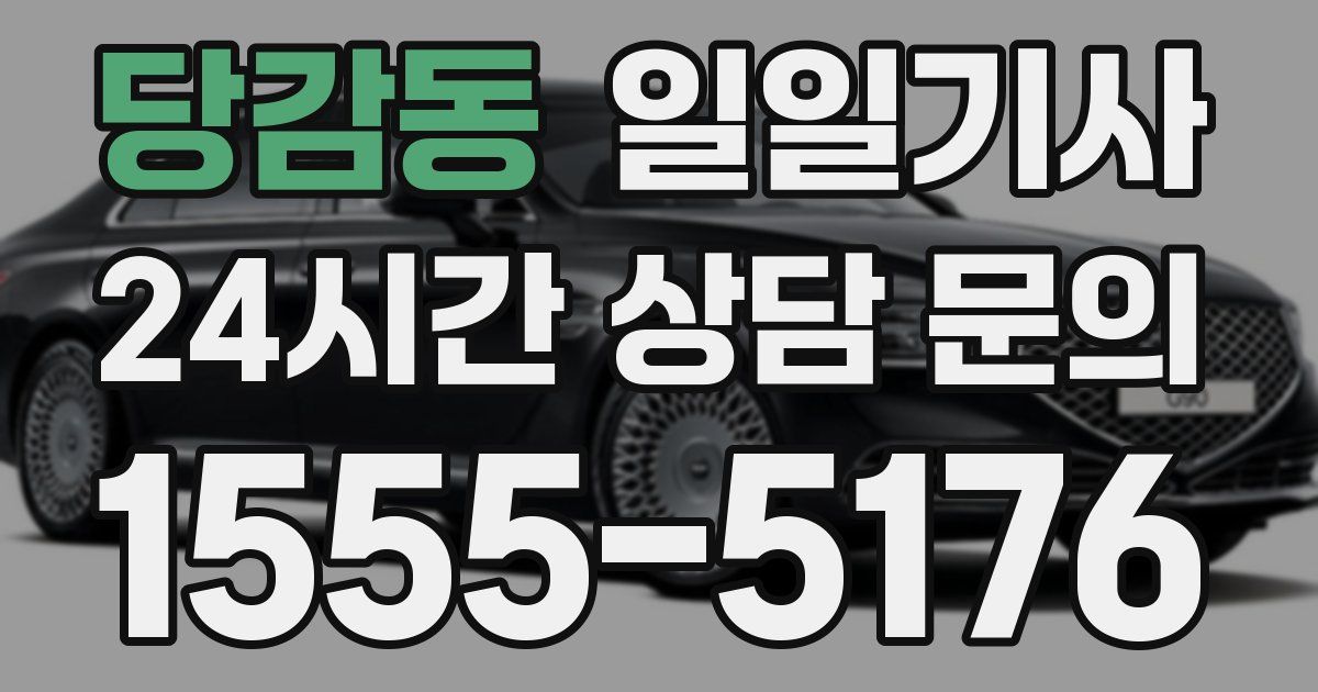 일일대리기사