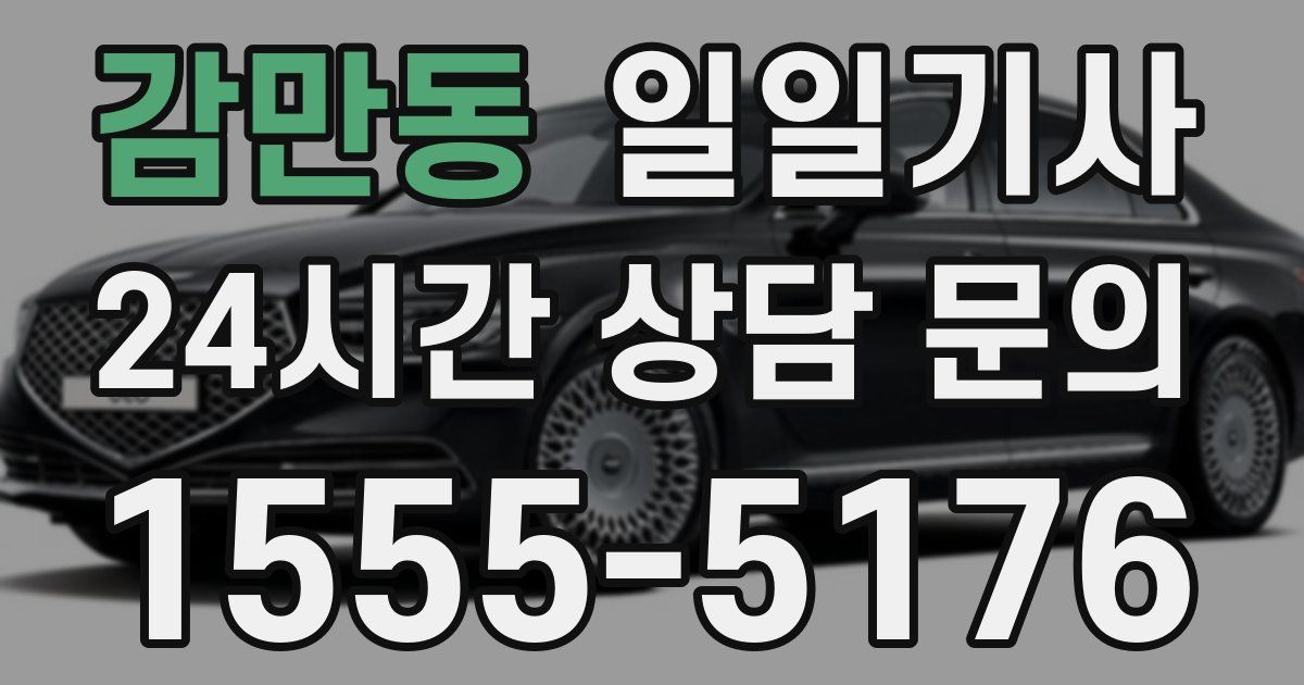 일일대리기사