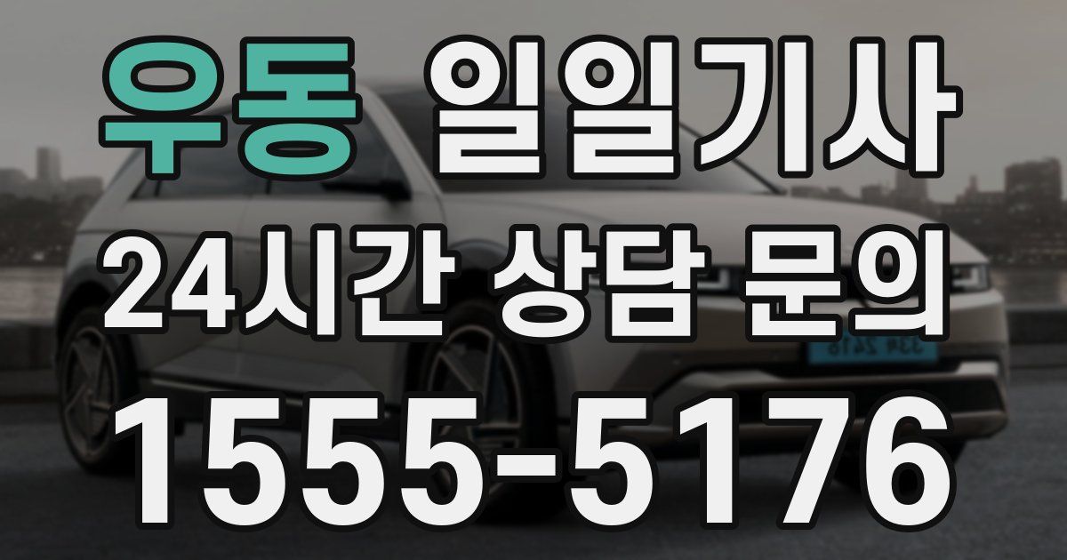 일일대리기사