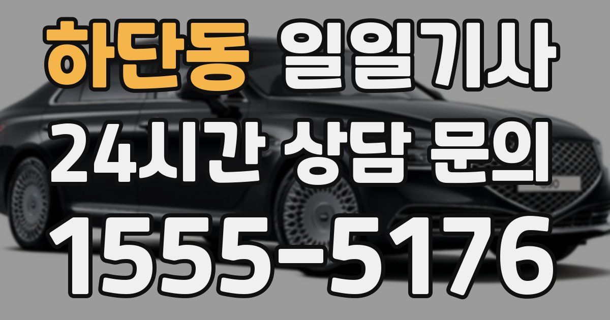 일일대리기사