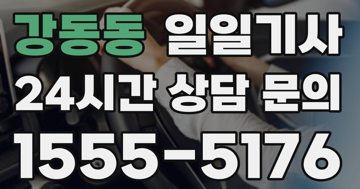 일일대리기사