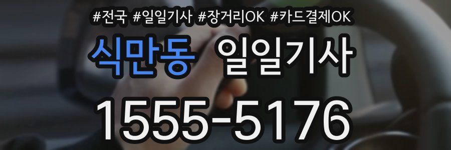 식만동 일일기사