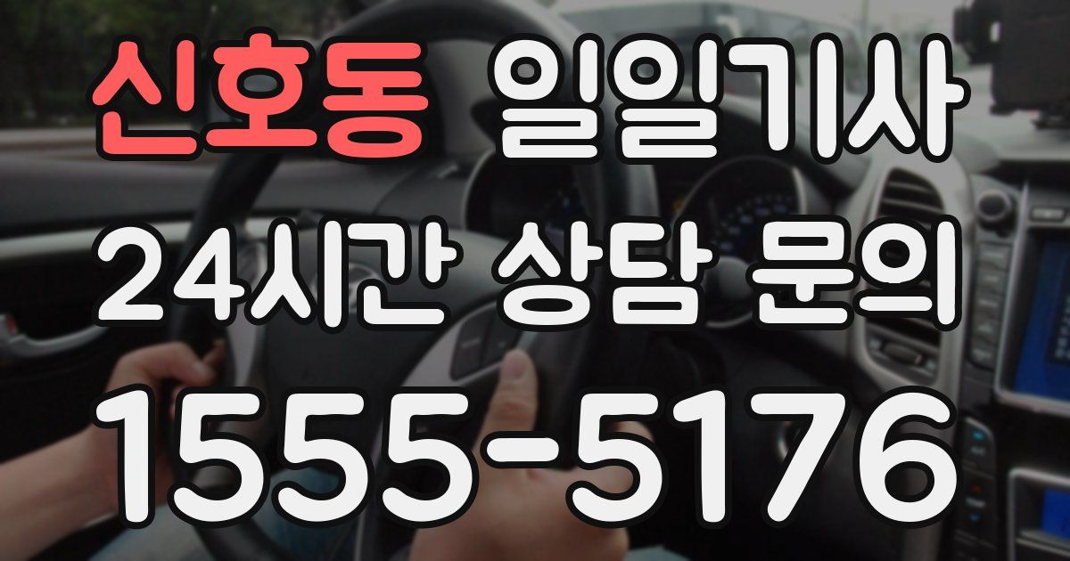 일일대리기사
