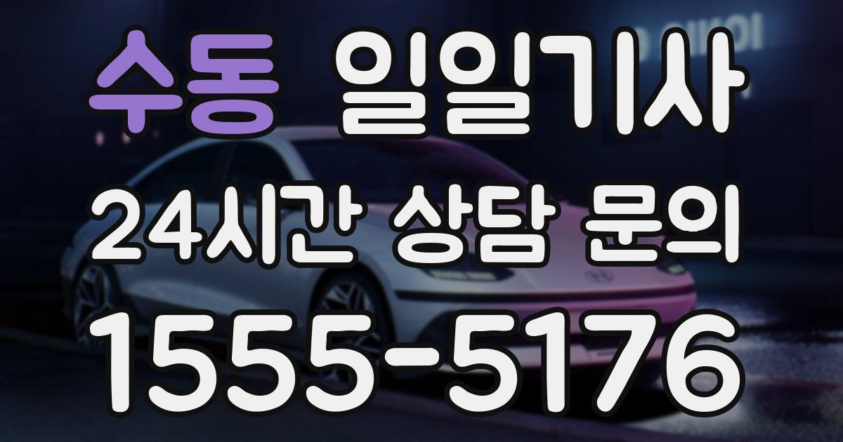 일일대리기사