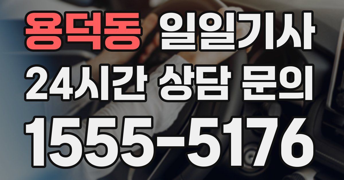 일일대리기사
