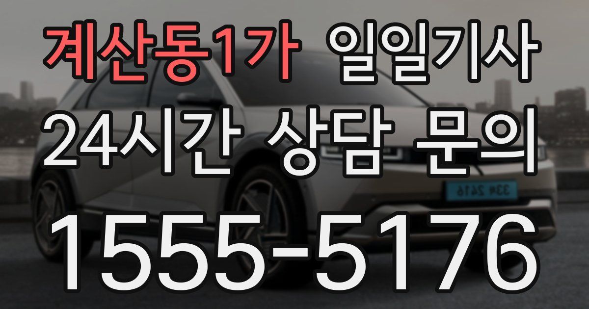 일일대리기사