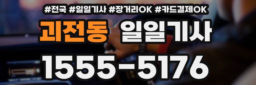 괴전동 일일기사