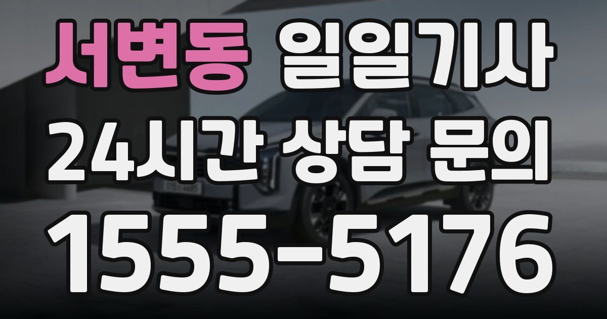 일일대리기사