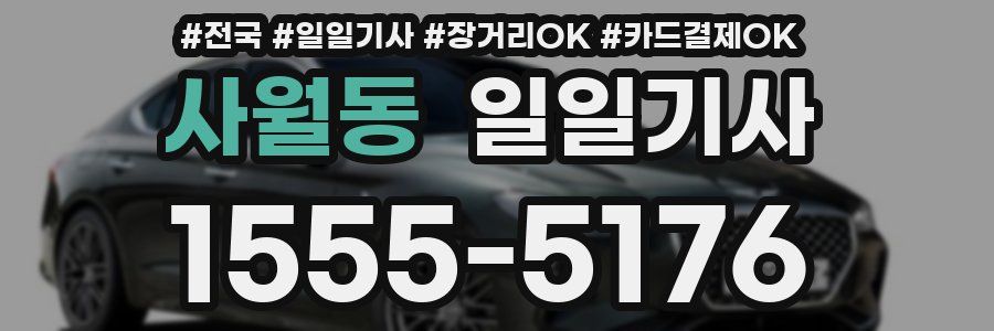 사월동 일일기사