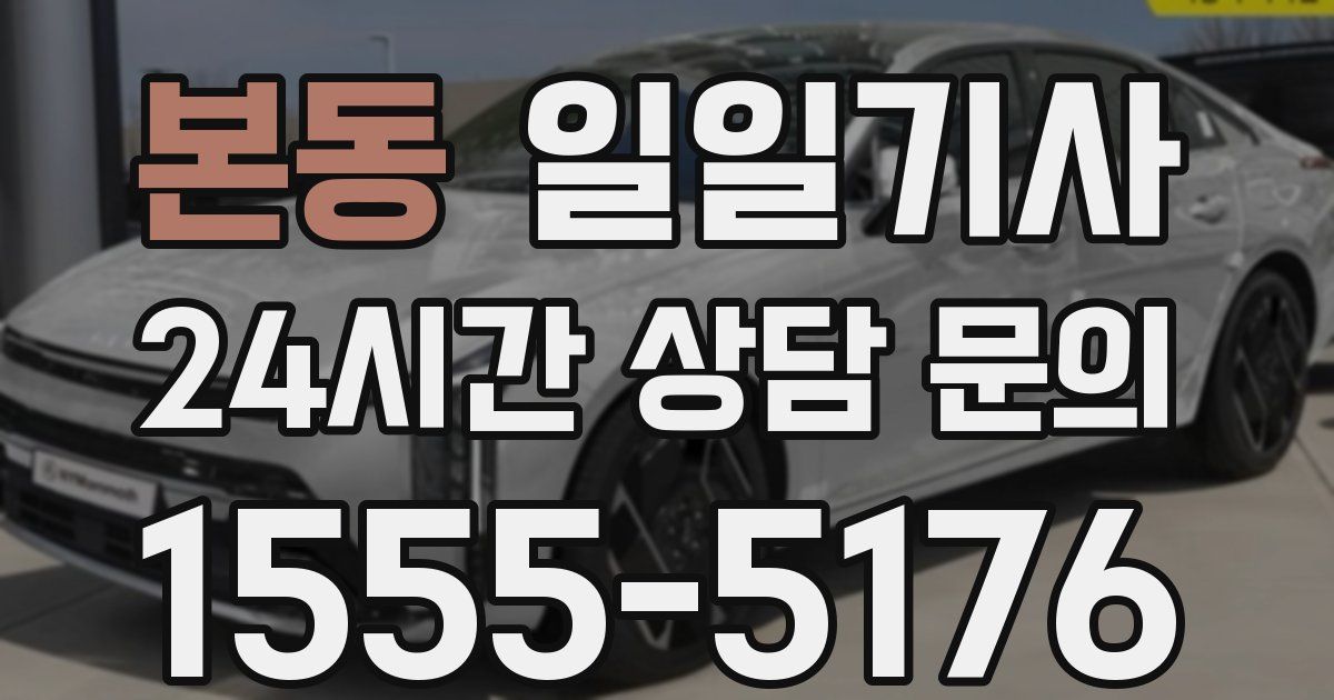 일일대리기사